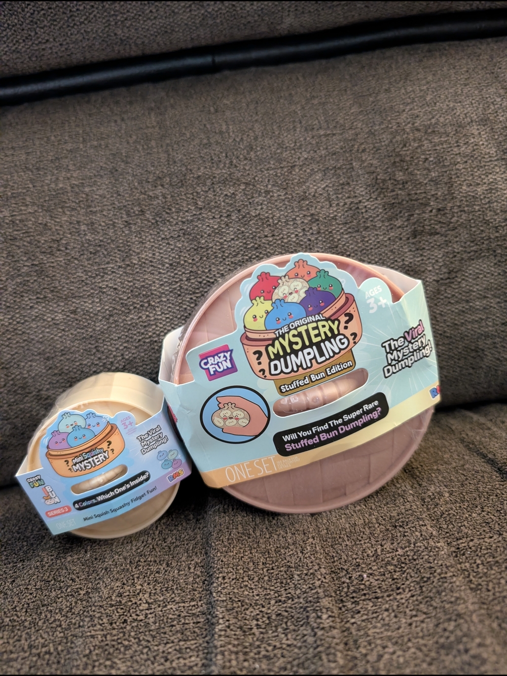 Mystery Dumpling Stuffed Bun Edition Set & Mini Mystery Dumping
